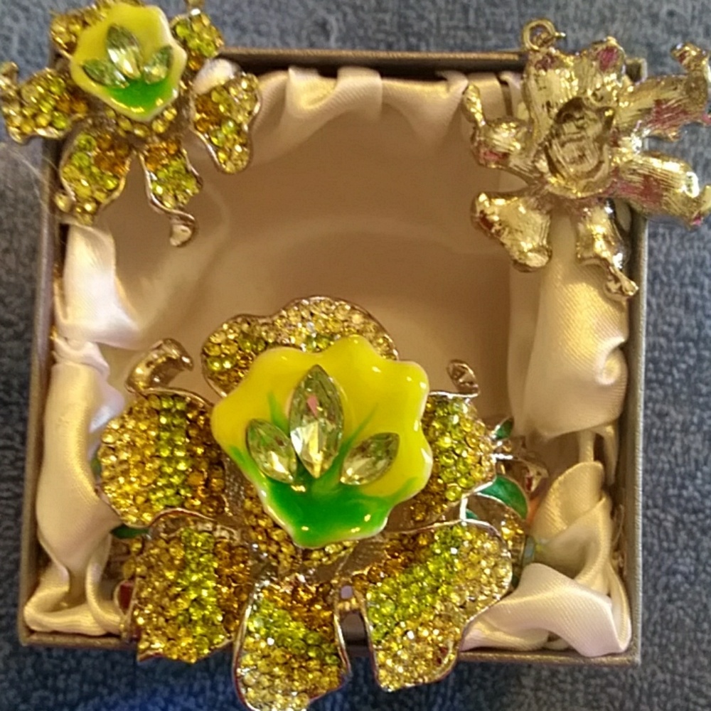 🤶Cuff bracelet/earring set